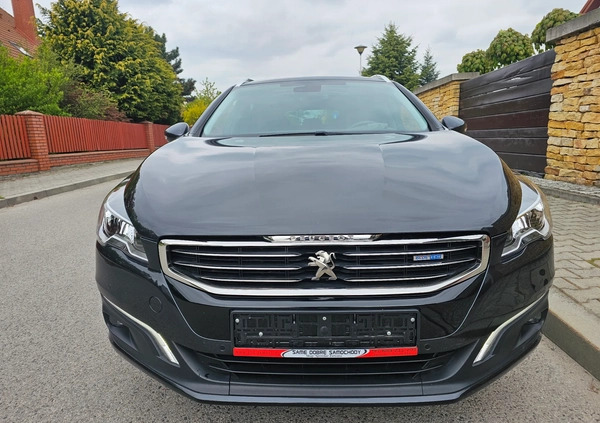 Peugeot 508 cena 42400 przebieg: 160000, rok produkcji 2015 z Jabłonowo Pomorskie małe 667